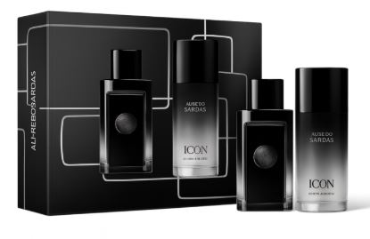 Estuche Antonio Banderas Icon Hombre EDP 2Pz Perfume 100ml + Desodorante 150ml